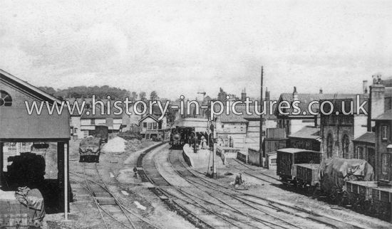 The Station, Halstead, Essex. c.1910